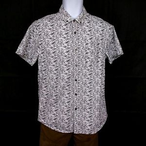 🖤Cactusman Slim-fit Short Sleeve Button Down